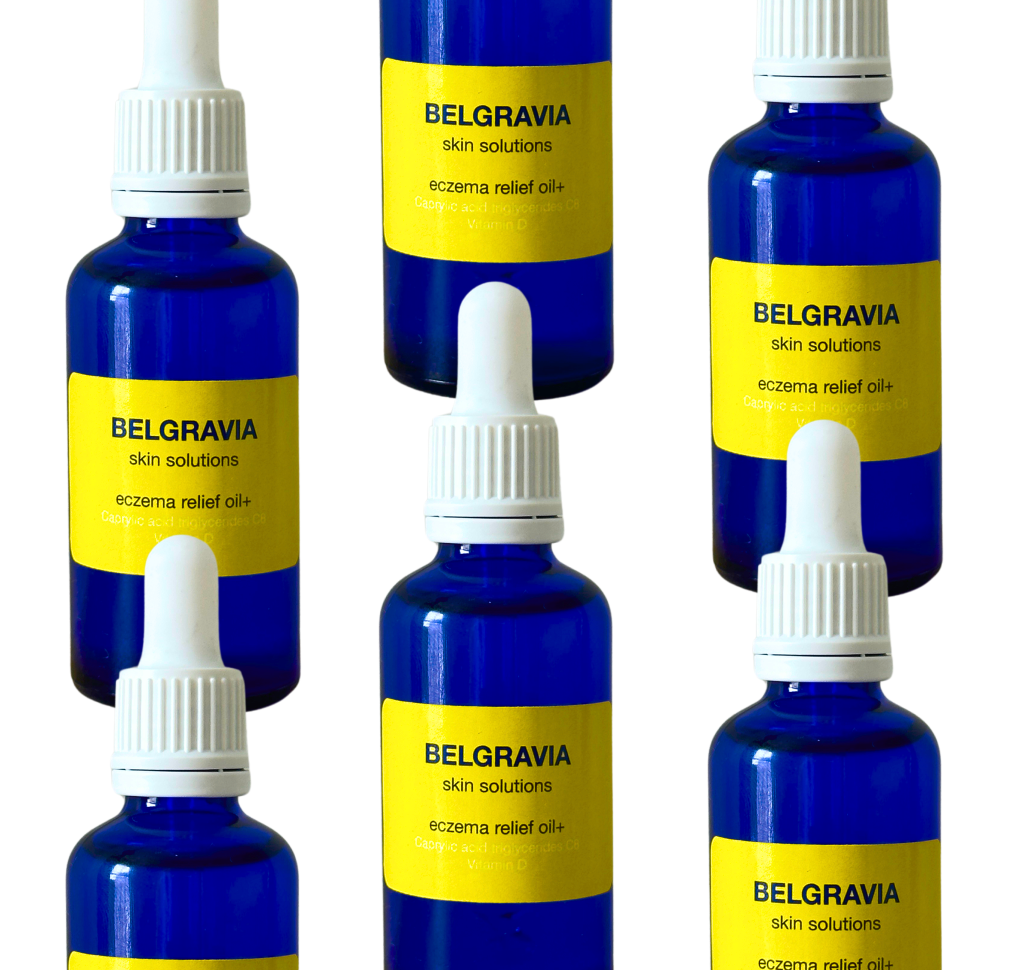 Natural eczema relief oil+
